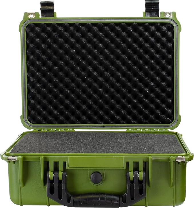 Eylar Hard Gun Case Water & Shock Proof with Foam 16 inch 13 inch 6.87 inch