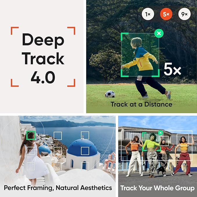 Insta360 Flow 2 Pro Sports Bundle White – Foldable AI Phone Gimbal, 3-Axis Stabilization, Tracks in 200+ Apps with Apple DockKit, Throwpod, Multi-Person & 360 Pan Tracking