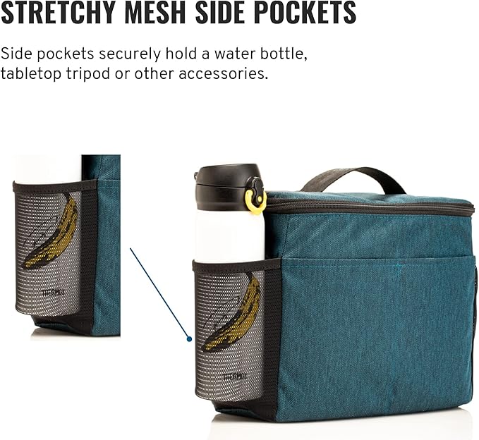 Tenba BYOB 10 Camera Insert - Turns any bag into a camera bag for DSLR and Mirrorless cameras and lenses – Blue (636-631)
