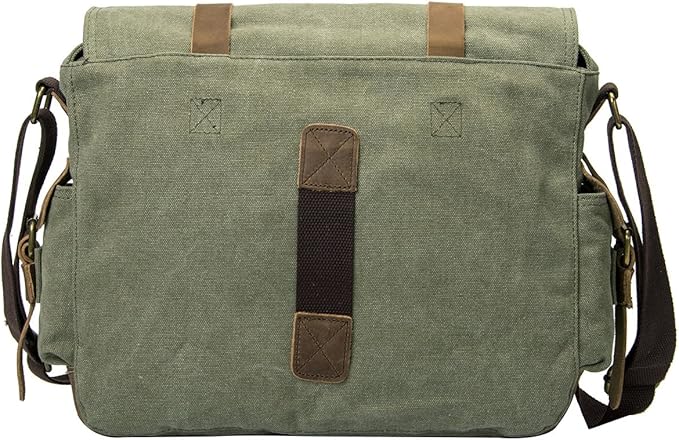 Men's Lightweight Vintage Waterproof Canvas DSLR SLR Shockproof Camera Shoulder Messenger Bag Sling Bag
