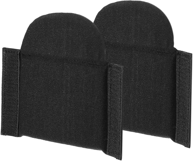 PATIKIL Camera Bag Divider, 2Pcs 6.5"x6.3"x0.55" Shockproof Camera Bag Inserts Separator Pad Protective Lens for Nikon Camera DSLR Protect Bag Organizer Universal Divider Cushion, Black