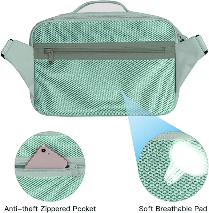 MOSISO Camera Shoulder Bag Case Crossbody Sling Purse, DSLR/SLR/Mirrorless Compact Padded Photography Handbag with Rain Cover Compatible with Canon/Nikon/Sony Cameras and Lenses, Antique Green