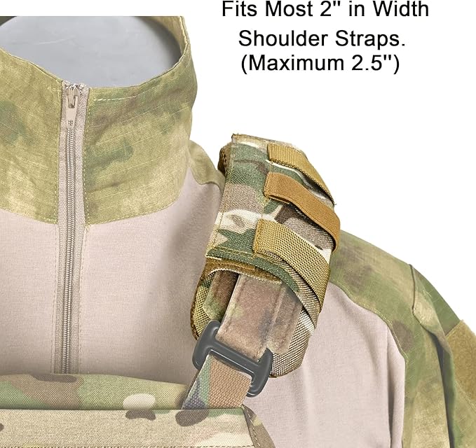 2 Pack Shoulder Strap Pad,Vest Shoulder Strap Pads Backpack Strap Pads Fit 2'' Sling Bags Shoulder Straps