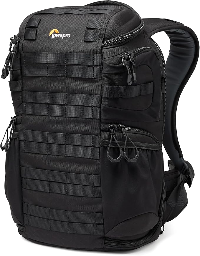 Lowepro ProTactic BP 350 AW III Camera Backpack, 4-point Access, Professional Camera Bag, DSLR/Drones/Mirrorless, Up to 14" Laptop, Rain Cover, for Photographer,Videographer, Volume 17L