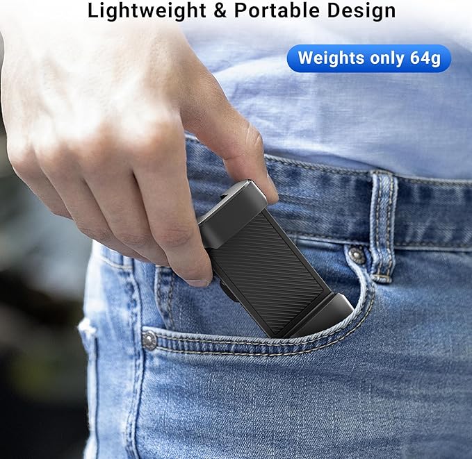 Phone Tripod Mount, Universal Smartphone Mount Adapter with Cold Shoe Mount, 360°Rotates and 180°Tilts Adjustable Cell Phone Clamp for iPhone 17 16 15 14/ Tripod/Selfie Stick/Camera Stand.