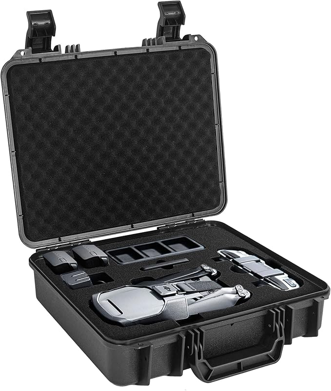ITHWIU Protective Hard Case Shockproof Water-resistant with Customized DIY Foam Insert fit for Camera, etc, 14 X 11.5 X 3.7-Inch