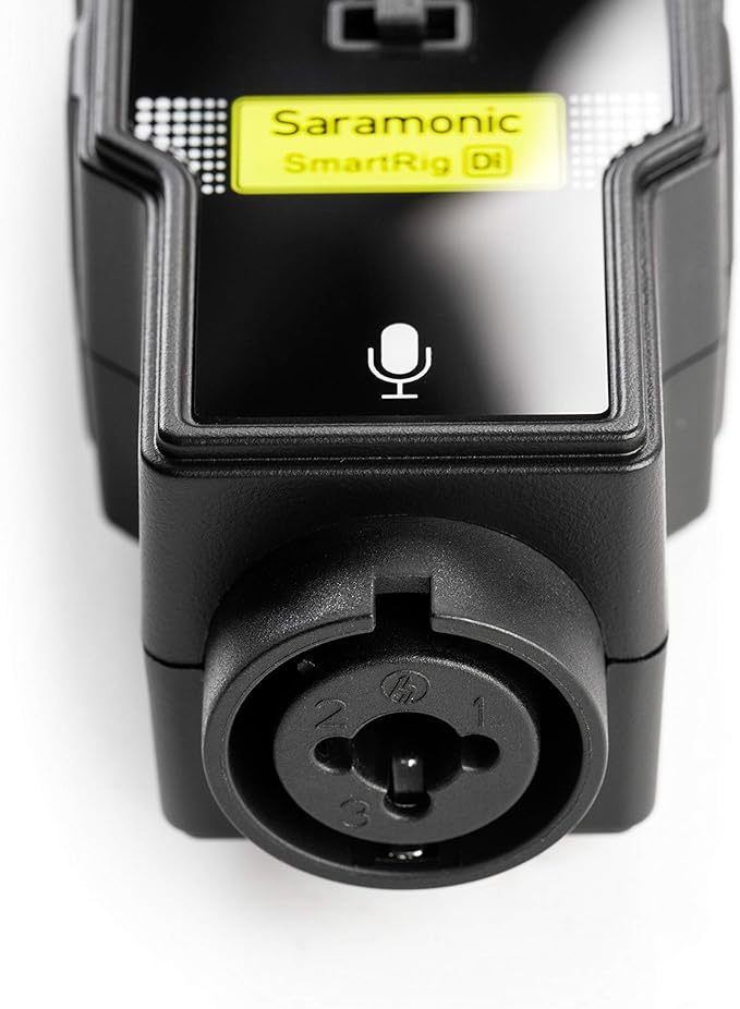 Saramonic Professional Lightning Audio Interface with XLR & 1/4" Inputs for iPhone & iPad (SmartRig DI) (SMARTRIGDI)