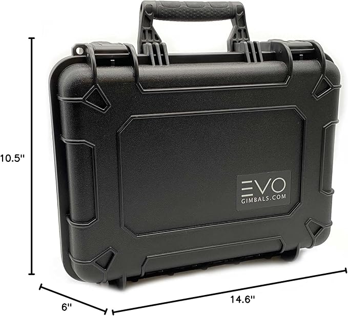 EVO Gimbals Duo Gimbal Case for Small GoPro Gimbals & Smartphone Stabilizers | Made in USA | Compatible with EVO GP-PRO, EVO SS, EVO PRO, EVO Shift Feiyu Tech G4-G6 Zhiyun Z1 Rider-m Smooth Q Smooth4
