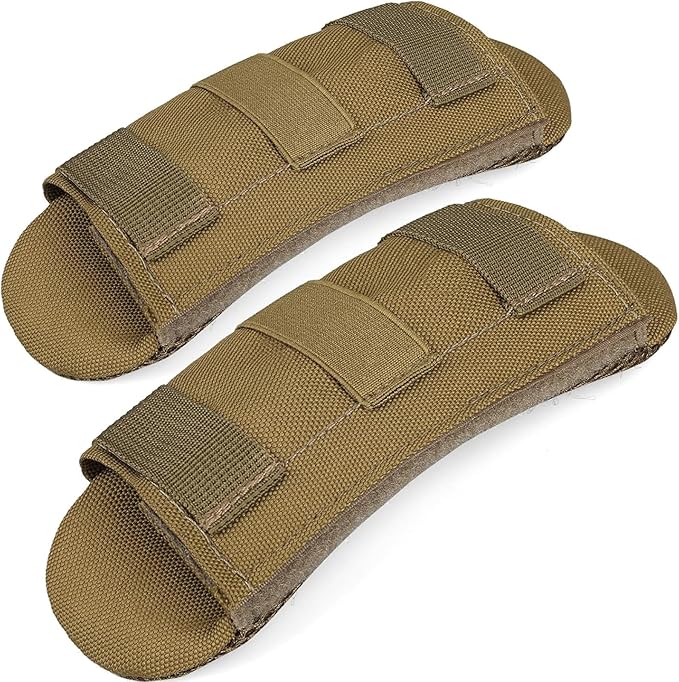 2 Pack Soft Breathable Shoulder Strap Pad guitar strap pad Tactical Vest Shoulder Pad,Mesh Pads with Tactical Gear