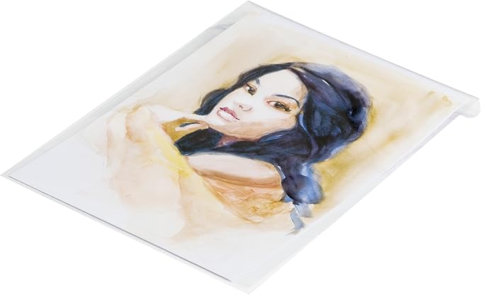 Creative Mark Krystal Seal ATC Art and Photo Bags - Archival Polyethylene Sealing Bags for Paintings, Artwork and Photo Storage - 8.5 x 11- Pack of 25