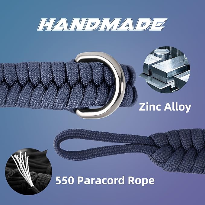 SUNYA Camera Wrist Strap for Photographers Paracord Rope Camera Hand Strap Compatible for DSLR or Mirrorless Camera