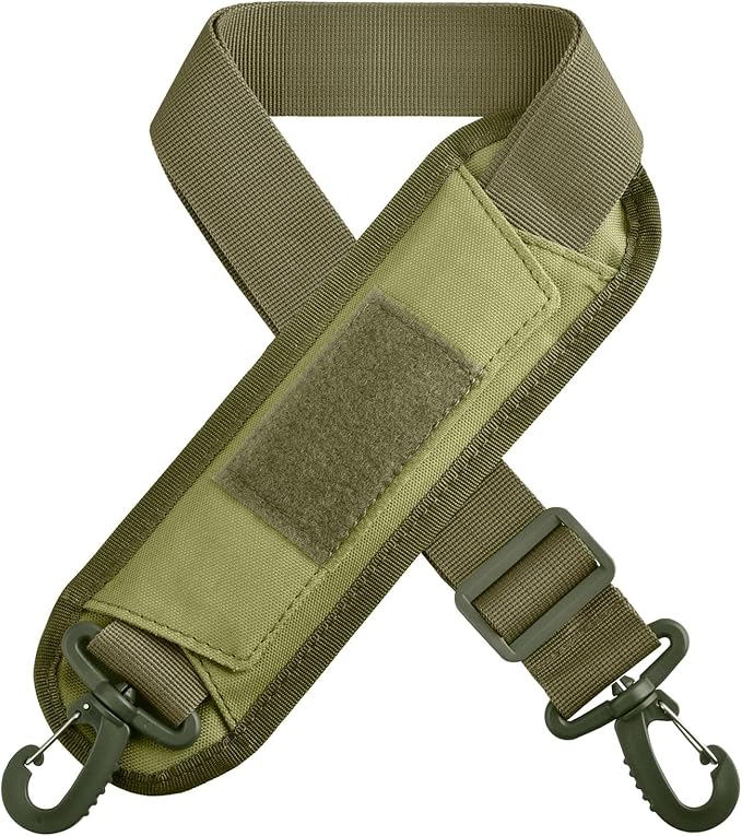 Azarxis Wide Replacement Shoulder Strap Adjustable Crossbody Canvas Webbing for Messenger Bag Laptop Computer Bag