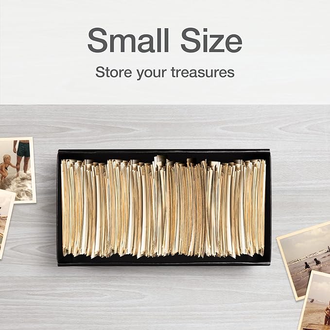 Oxford Keepsake Box, Protective Storage Box, Home and Office Organizer, Photo Storage Box, Souvenir Organizer, Small, 6" x 12" x 4 1/4" (41789)