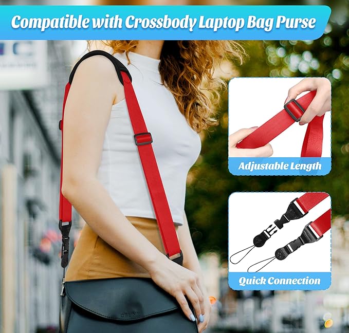 Padded iPad Binocular Camera Shoulder Strap, Nylon Neck Lanyard Strap for Tablet Case Crossbody Laptop Luggage Bag