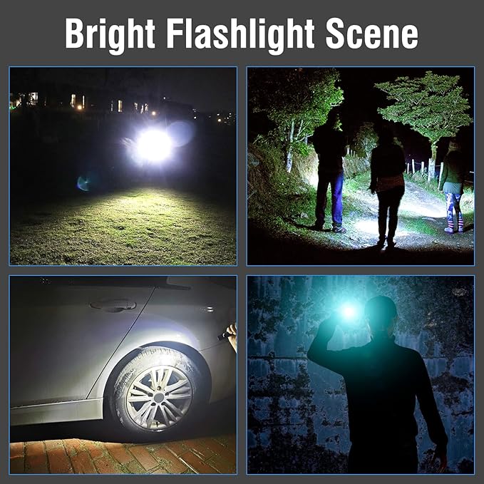 BORUIT V7 LED Mini Flashlight High Lumens Small Powerful EDC Keychain Flash Light with Red UV Light,USB-C Rechargeable Pocket Flashlights with Clip,10 Modes,IPX5 Waterproof,Magnet(Black)