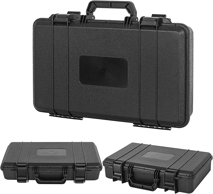 ITHWIU Protective Hard Case Shockproof Water-resistant with Customized DIY Foam Insert fit for Camera, etc, 17.3 X 11.5 X 4-Inch