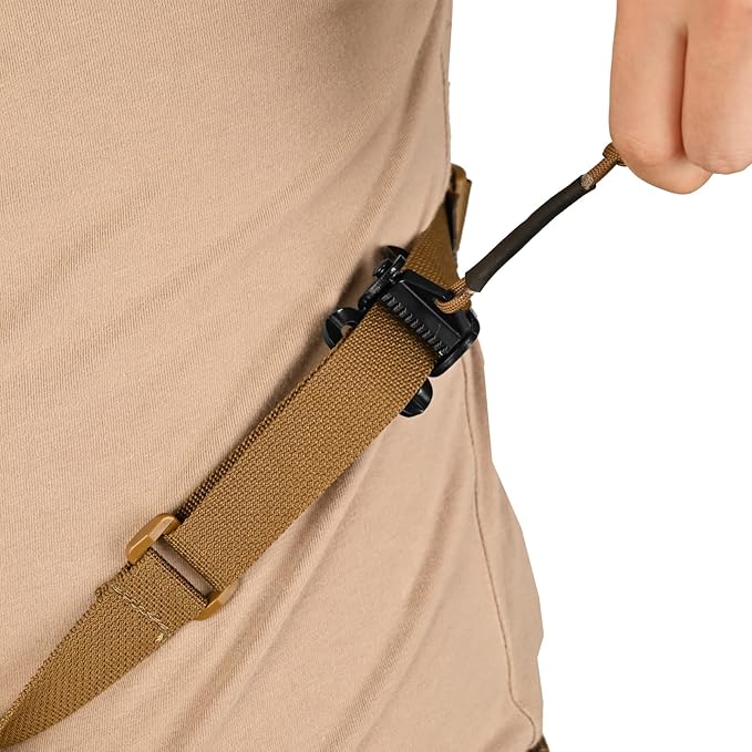 Cam Buckle Quick Adjust Spring Loaded Cam Lock Buckle Non-slip Buckle for 1 Inch Webbing Backpack Sling Bag Straps