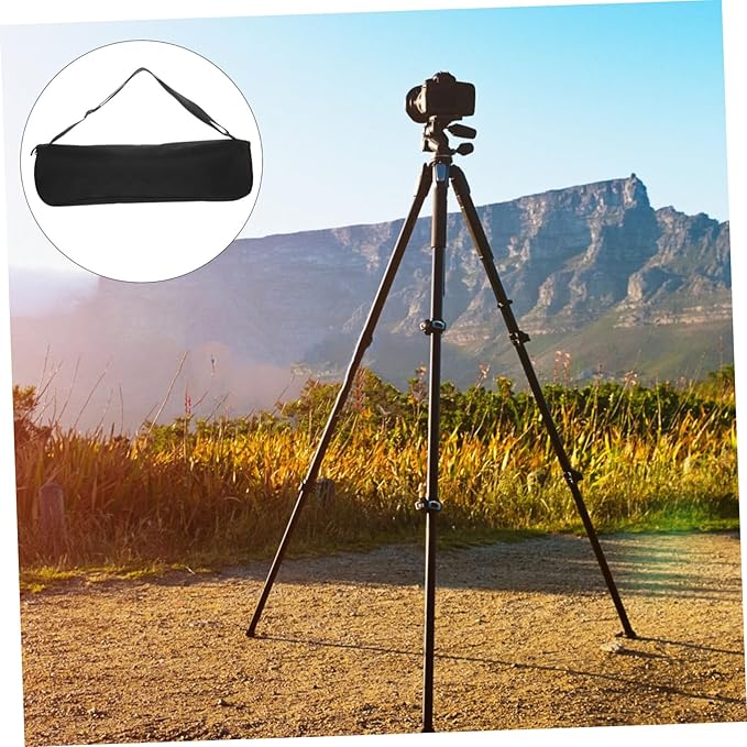 Tripod Carrying Case Shoulder Strap Padded Light Stand Storage Bag for Tripods Mic Stands and Camping Gear Sturdy Tent Pole Carrier for Photographers