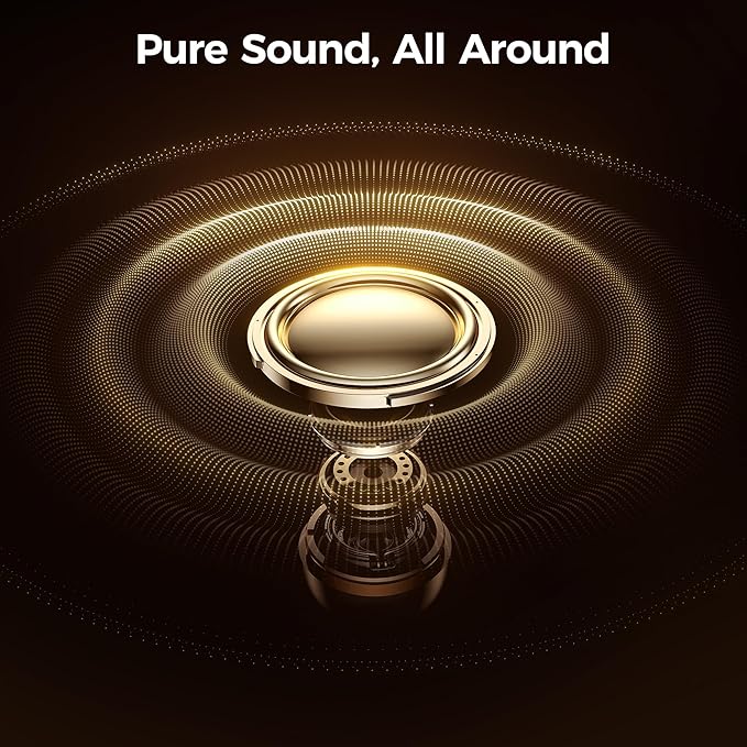 Aesthetic 2-in-1 Wireless Earbuds, Bluetooth 6.0 Ultra-Mini Stylish Headphones for Sleep & Day, Built in Mics & Enhanced Bass Earphones, IPX5 Waterproof All in Comfortable Ear Buds