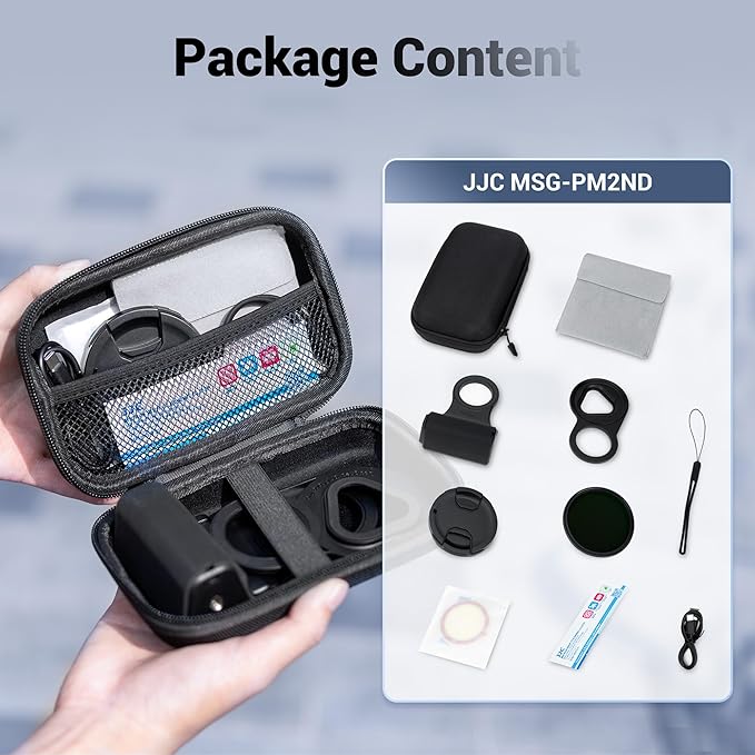 67mm Variable ND2-128 ND Filter Mount Kit for iPhone 17 Pro Max,Magnetic Lens Filter Adapter Set with Magnetic Phone Camera Grip for iPhone 16 15 14 Pro Max Accessories,Neutral Density Lens Attachment