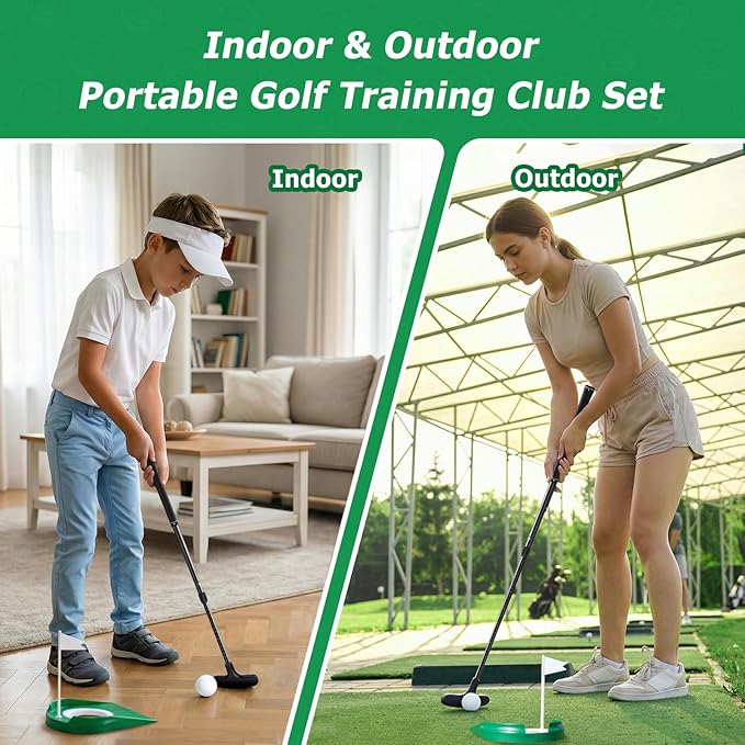 Golf Club Cleaning Kit,Golf Accessories,Golf Cleaning Kit with Golf Club Cleaner Water Brush,Towel,Divot Repair Tool,Groove Sharpener,Golf Ball Alignment Complete Golf Kit