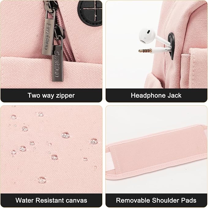 Cwatcun Camera Bag Small Compact Camera Sling Case, Waterproof Canvas Crossbody Camera Bag with Rain Cover, Travel Photography Bag for Canon, Nikon, Sony, Fuji DSLR/SLR/Mirrorless Cameras, Lens