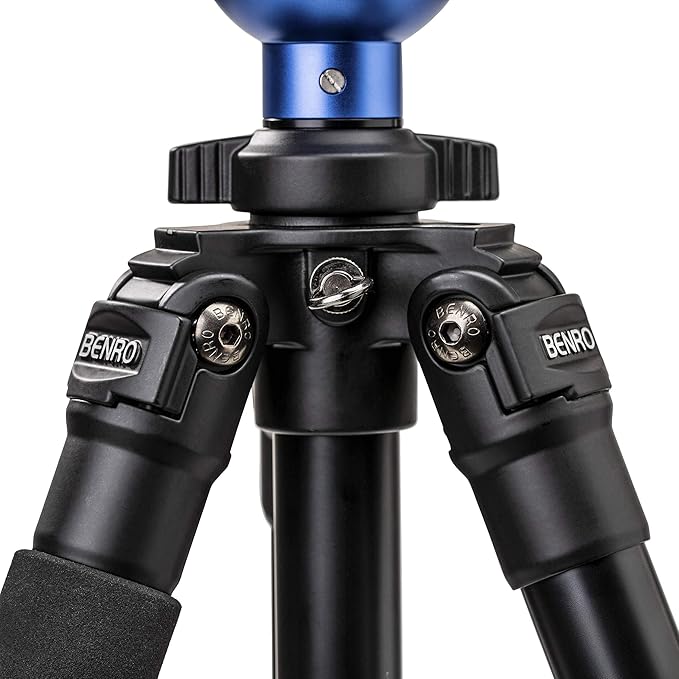 Benro Aluminum Tripod Kit – 2-Series Video Tripod with S6PRO Fluid Head, 3-Section Flip Lock Legs, 65mm Flat Base, and Carry Case for DSLR, Mirrorless & Cinema Cameras (A2573FS6PRO)