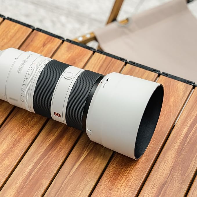 JJC ALC-SH167 Bayonet Reversible Lens Hood Shade for Sony FE 70-200mm F2.8 GM OSS II Lens SEL70200GM2, Replaces Sony ALC-SH167 Lens Hood, Allows to Attach 77mm Filter & Lens Cap