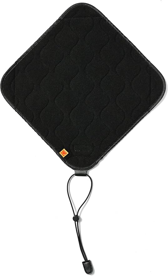 KODAK Camera Wrap Size M 31x31cm - Water-Resistant, Anti-Scratching and Dust-Free Protective Cloth for Mirrorless Camera, Compact Camera, Prime Lens (Black) [ONE item]