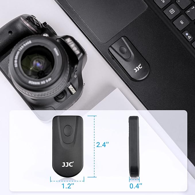 JJC Wireless Infrared Shutter Release Remote Control Replaces Nikon ML-L3 for Nikon D750 D610 D3400 D3300 D3200 D7500 D7200 D7100 D5500 D5300 D5200 D90 D80 Coolpix P900 P7800 P7700