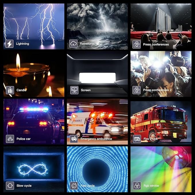 Soonpho RGB LED Video Light Wand Stick,360° Full RGB Magnetic Tube Light,3200K~8500K,Rechargeable 4000mAh Battery for Photography YouTube Vlog