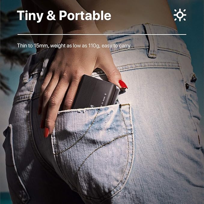 VIJIM VL120 LED on Camera Video Light,Mini Bi-Color Portable Photography Lighting w 6 Color Filters, 3100mAh Rechargeable CRI 95+ 3200K-6500K Dimmable LED Panel Light for DSLR Camera