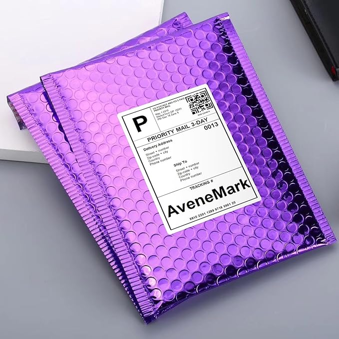4" x 5" Shipping Labels – 500 Sheets, 2000 Labels – 4 Per Page – Compatible with Laser & Inkjet Printers – Permanent Adhesive Address Labels for Shipping, Mailing & Organization