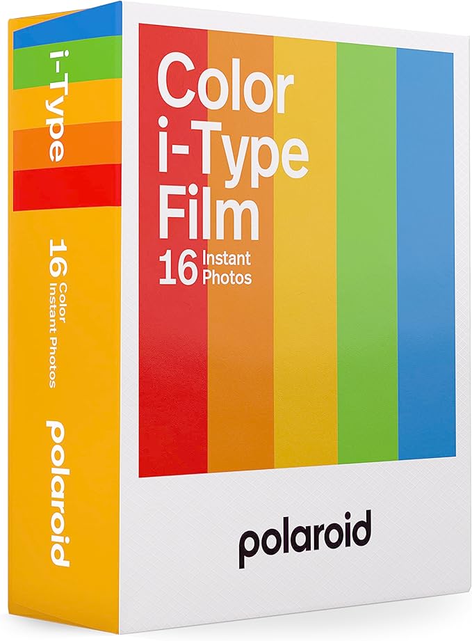 Polaroid Color Film for I-Type Double Pack,16 Color Instant Photos (6009),(Pack of 6)