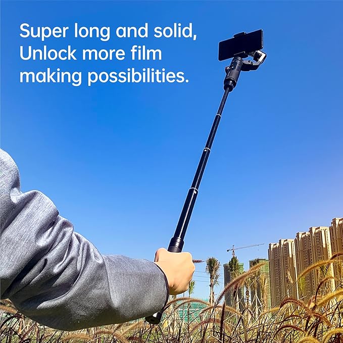 Gimbal Stabilizer Smartphone iPhone Video: iPhone Stabilizer Gimbal Smartphone Foldable 3-Axis Handheld Portable Android Gimbal TikTok AOCHUAN (Smart XE KIT&B10&E10)