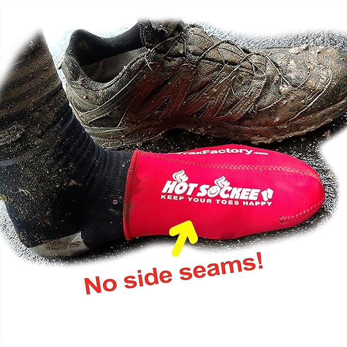 Neoprene Toe Warmers - Worn Inside Shoes or Boots - 3 Sizes - Cycling, Hiking, Winter Sports, Camping, Work & Construction Boots