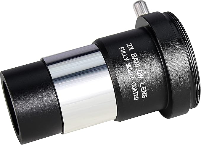 CelticBird Telescope Accessory Kit with 1.25inch Plossl Premium Telescope Eyepiece Set 8mm/12.5mm/32mm Plossl Eyepieces Lens and 2X Multicoated Barlow Lens T Adapter