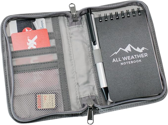 Field notes pocket notebook | Lined small notebook with Soft Cover, Compact pocket notebook for Everyday Writing, Durable field notebook for Travel & Daily Notes