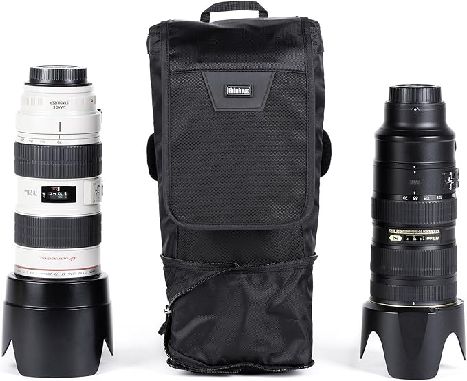 Think Tank Thin Skin 75 Pop Down V3.0 Compressible Modular System Pouch for 70-200mm Lenses with Hood