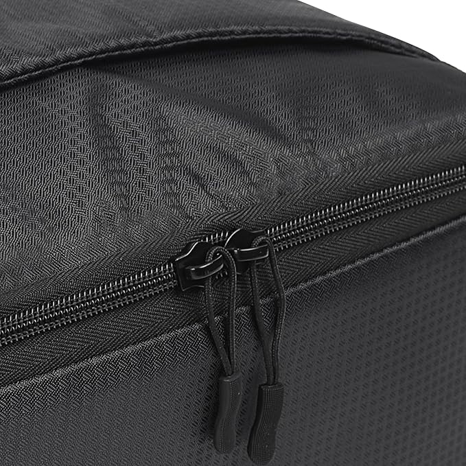 Waterproof Camera Case Bag Insert Partition PaddedAnti-shock Lens Pouch for SLR SLR Canon Nikon Sony Camera Lens and Accessories (Black)