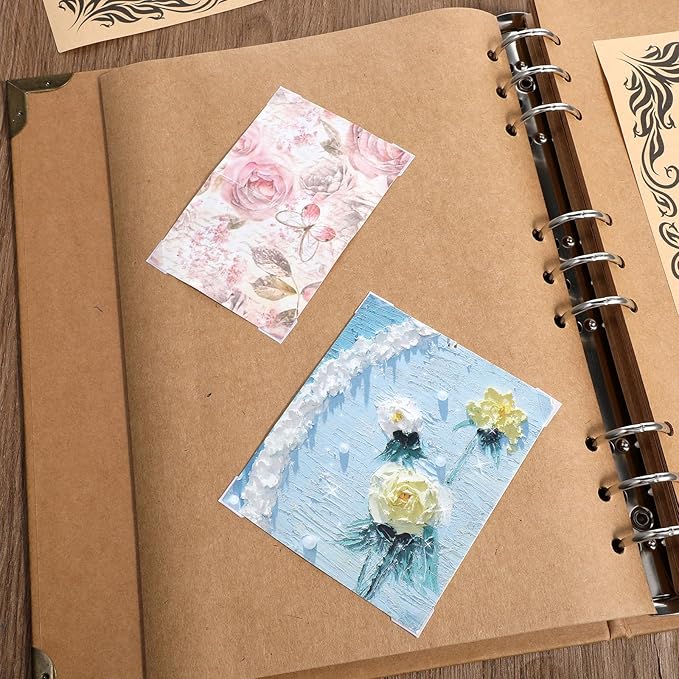 20 Sheets (2024 Pcs) Clear Picture Corners for Scrapbooking, Self Adhesive Photo Corner Stickers PVC Paper Mounting Corners for Picture Album DIY Memory Books Personal Diary