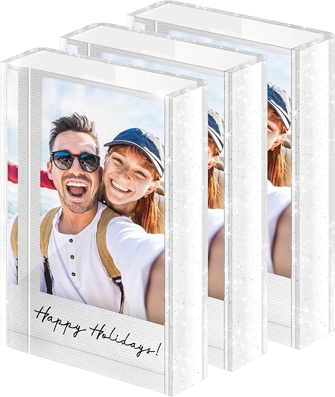 WINKINE Polaroid Frame for Photos, Instax Frame, 2x3 Mini Picture Frames for Fujifilm Instax Mini Film, Polaroid Film Frames for Desktop, 2x3 Small Photo Display