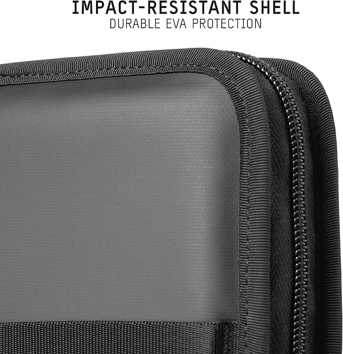 WANDRD Lens Filter Case - Store 4 Filters in Your Camera Backpack or Camera Case, Protect Photography Accessories from Scratches, Dust & Impact Traveling Bag (Black)