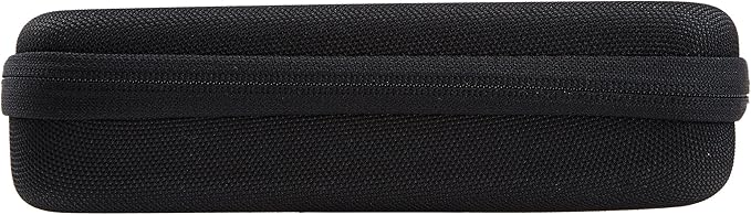 Amazon Basics Small Portable Protective Carrying Case for GoPro and Action Camera, Padded with Secure Handle, 9 x 7 x 2.5 inches, Black