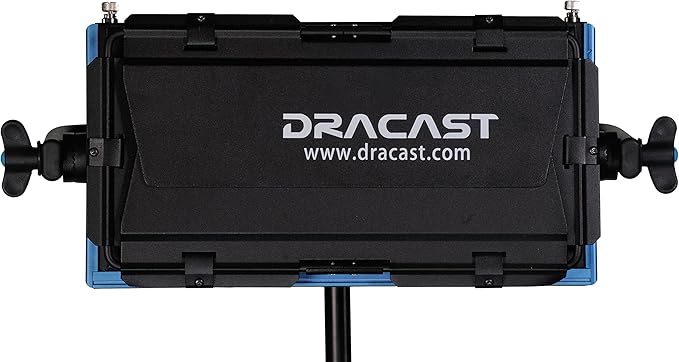 Dracast Pro Series LED500 Daylight LED 3 Light Kit with Gold Mount Battery Plates and Light Stands