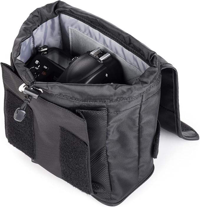 Think Tank Thin Skin Changer Pop Down V3.0 Compressible Modular System Pouch for Gripped Camera Body or 2 Small Lenses