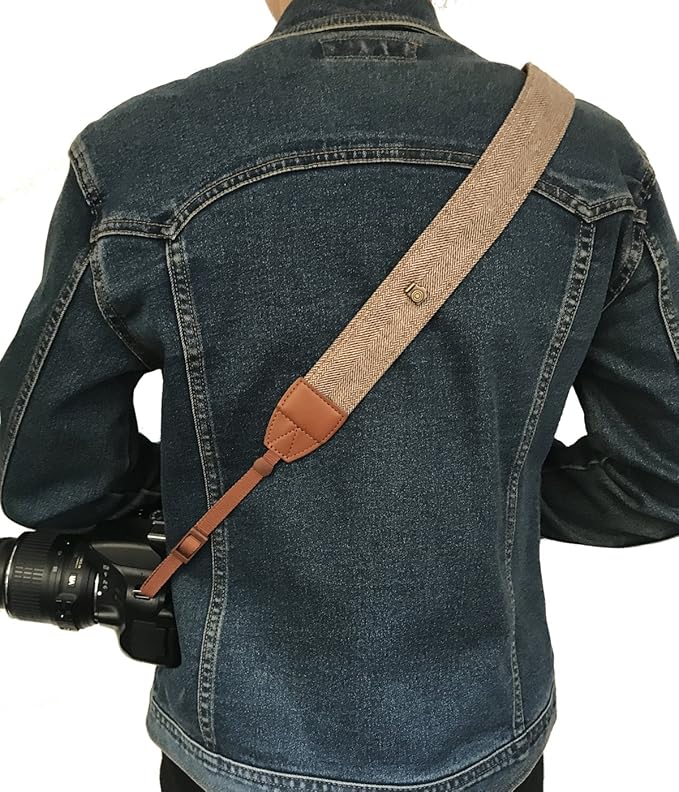 Alled Camera Strap Neck, Adjustable Vintage Soft Camera Straps Shoulder Belt for Women/Men,Camera Strap for Nikon/Canon/Sony/Olympus/Samsung/Pentax ETC DSLR/SLR