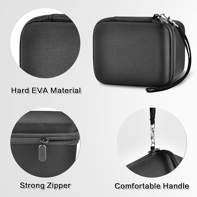 Vlogging Camera Case Compatible with for Duluvulu/for VJIANGER/for JGIPL/for TEBNGIHNM 4K Digital Cameras for Youtube. Vlog Camera Carrying Storage for Lens, Cable and Other Accessories (Box Only)