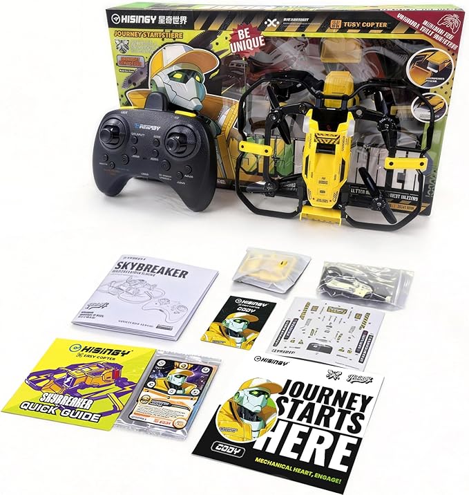 SKYBREAKER Toy Drones for Kids,Mini Small Indoor Micro Tiny Drones for Age 8-12 10-15 12-14 with LED Lights, 3 Speeds,Shipping Small Parts, RC Quadcopter Gifts for Boys and Beginners