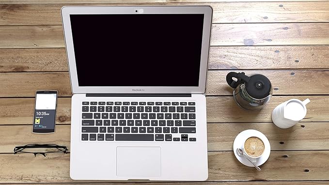 CloudValley Camera Cover Slide, 0.023Inch Ultra-Thin Black&White, Web Webcam Cover for MacBook air, Laptop, iMac, Desktop, PC, MacBook Pro, iPad, iPhone 8/7/6, Privacy Protection [2 Packs]
